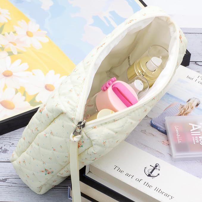 Pazimiik cotton makeup bag for