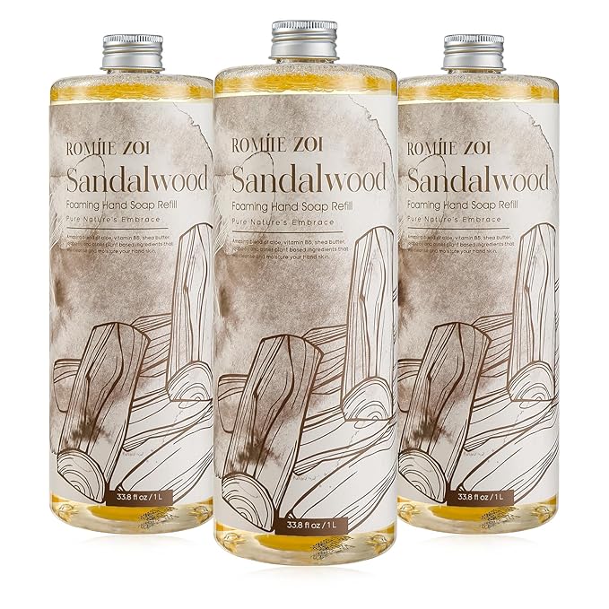 Foaming Hand Soap Refill, Sandalwood, Gentle