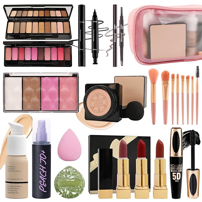 All In One Multipurpose Makeup Kit for Women,Travel