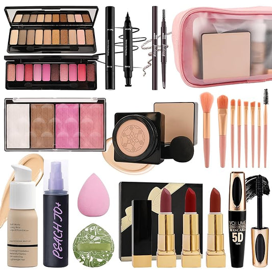 All In One Multipurpose Makeup Kit for Women,Travel