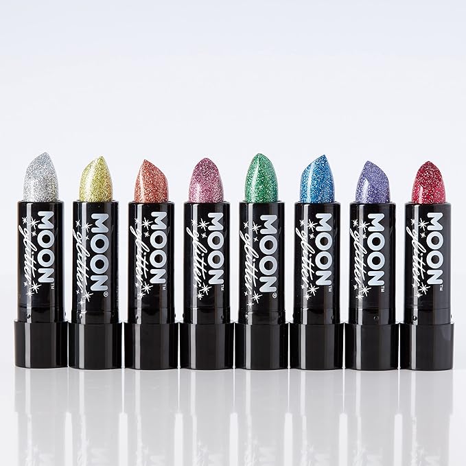 Moon Glitter Holographic Glitter Lipstick 0.17oz - Pink