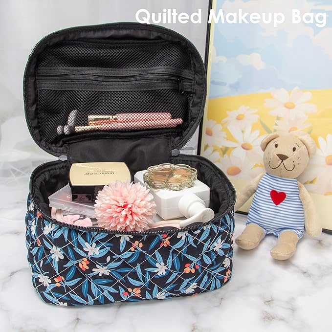 Pazimiik cotton makeup bag for