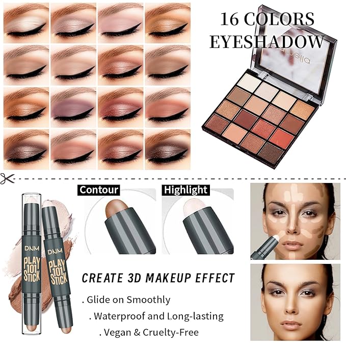 Makeup Set Full Kit for Girls Teens Women,
