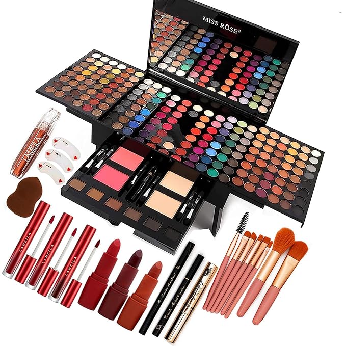 190 Colors Makeup Pallet,Professional Makeup Kit for Women