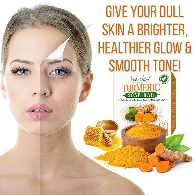Turmeric Soap Bar for Face & 5oz