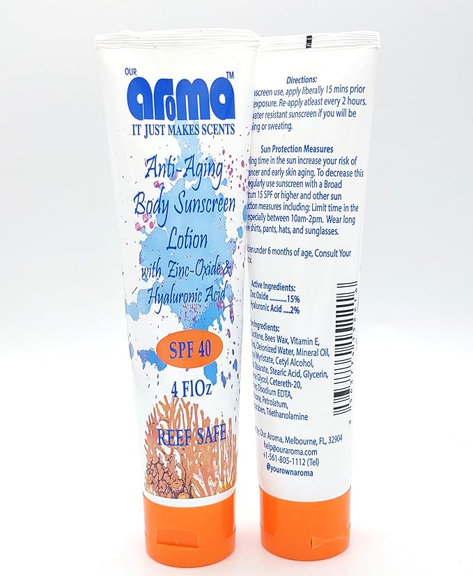 Anti-Aging Body Sunscreen with Zinc
