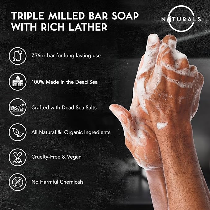 O Naturals 5PC Mens Soap Gift