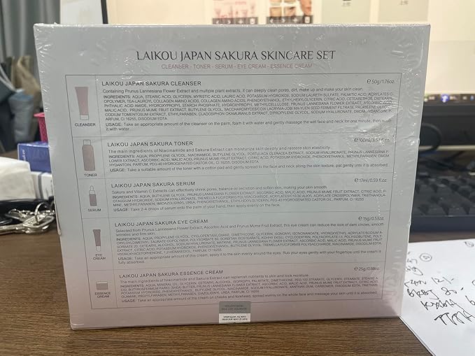 Skin Care Set Sakura Women Beauty