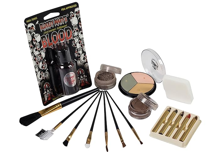 Zombie Makeup Kit By Bloody Mary - Halloween