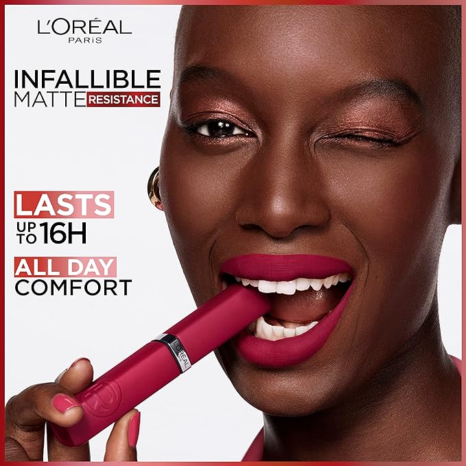 L'Oreal Paris Infallible Matte Resistance Liquid Lipstick, up