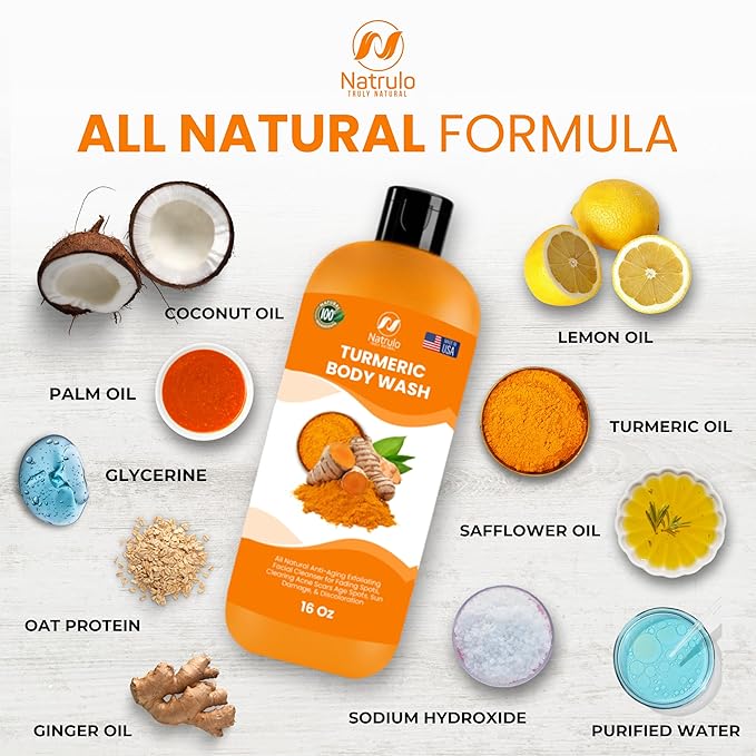 Turmeric Body Wash – Skin Brightening