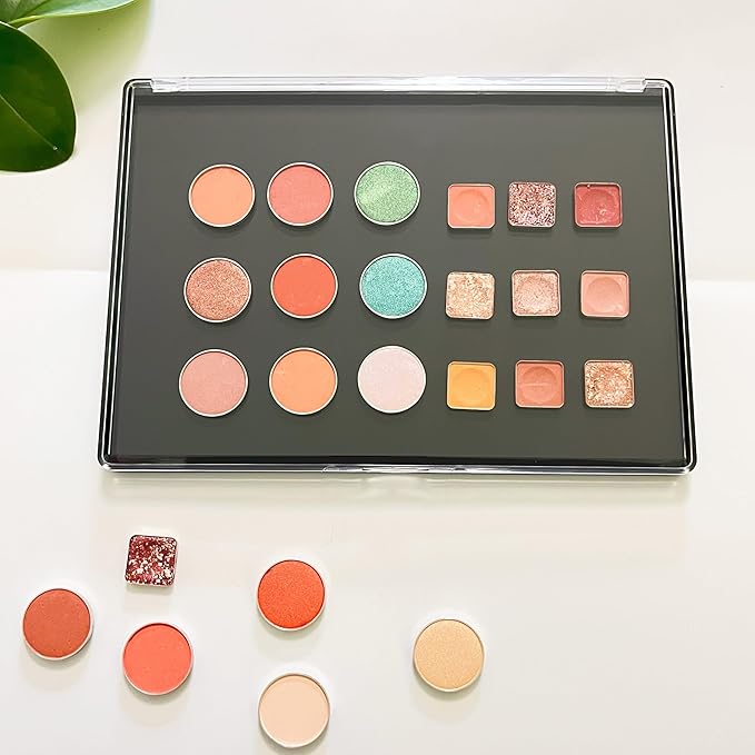 2 Pack XL large Magnetic Makeup Palette