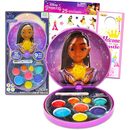 Disney Wish Makeup Gloss Compact Set - Bundle Gloss