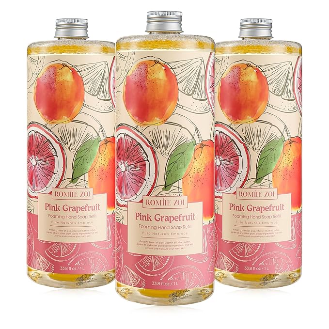 Foaming Hand Soap Refill, Pink Grapefruit,