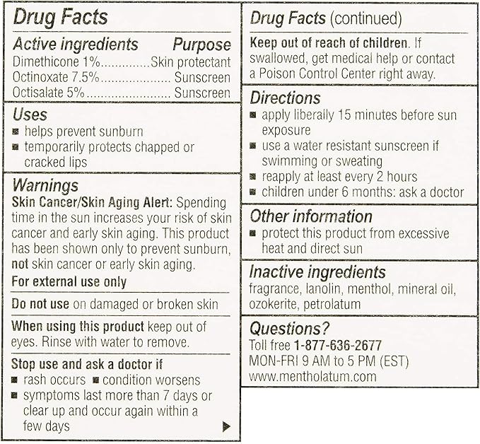 Natural Ice Medicated Lip Protectant/Sunscreen SPF