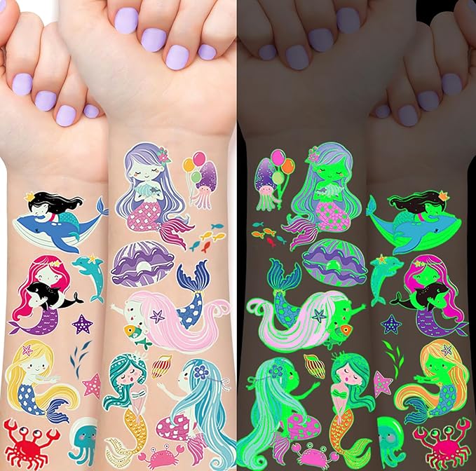 Mermaid Birthday Decorations Party Favors Girls Toys Age Year Old