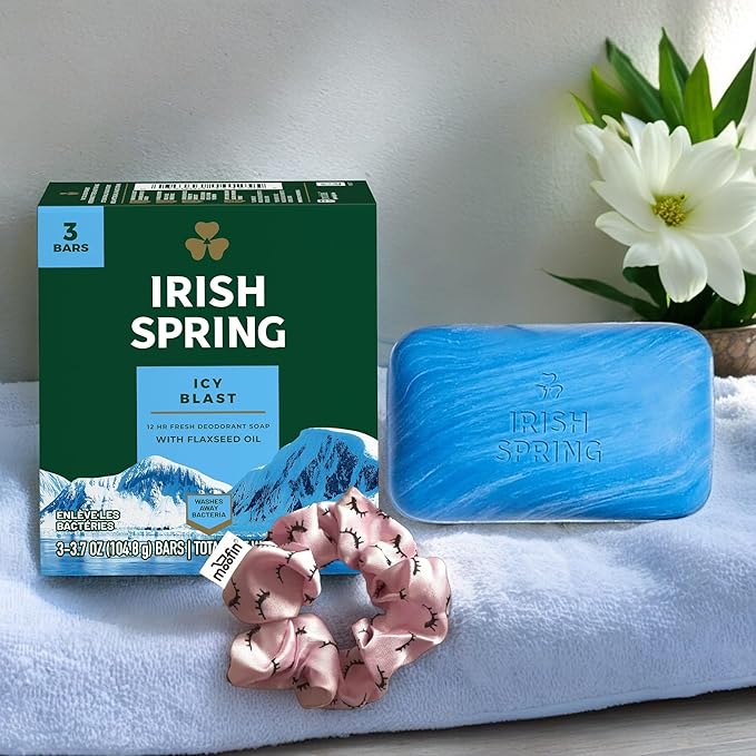 Irish Spring Icy Blast Bar Soap,