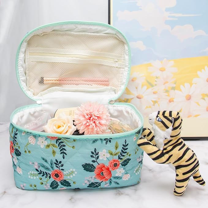 Pazimiik cotton makeup bag for