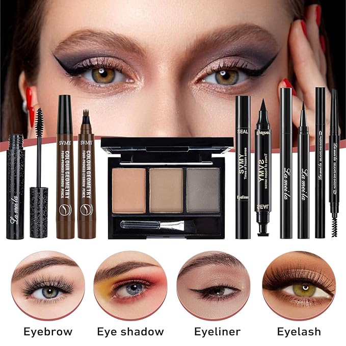 All In One Makeup Kit, Travel Makeup Kit,