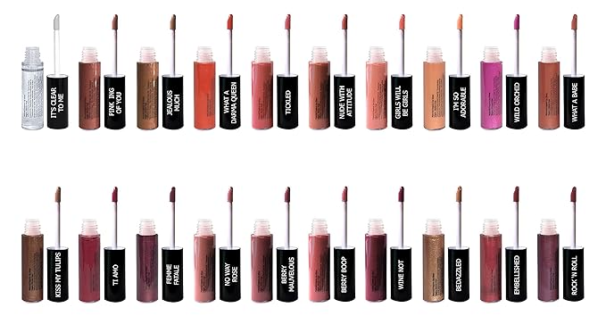 Mom's Secret 100% Natural Lip Gloss, Organic, Vegan, Gluten Free, Cruelty Free, Made in the USA, 0.18 oz. (Embellished)