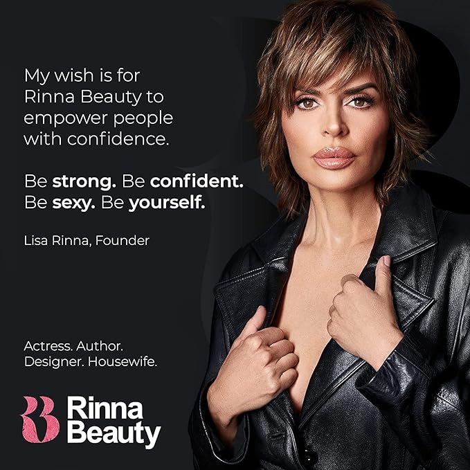 Rinna Beauty Icon Collection - Lip Gloss - Hustle - Tinted, Hydrating, Long-Lasting - High Pigment and Shine, Vegan, No Parabens, Clean Makeup, Flavor-Free, Cruelty-Free - 1 each