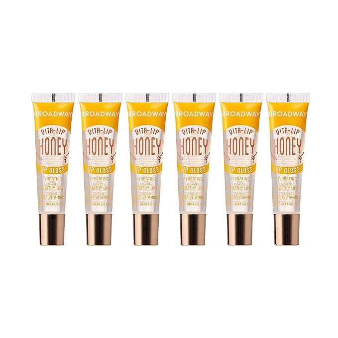 Broadway Vita-Lip Clear Lip Gloss 0.47oz/14ml (Honey) Gloss