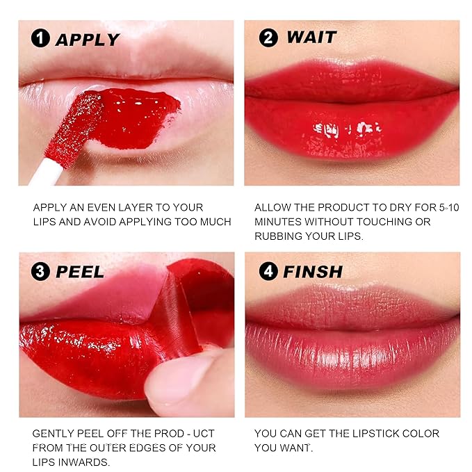 Peel Off Lip Liner Tattoo Stain - Peel Ravishing