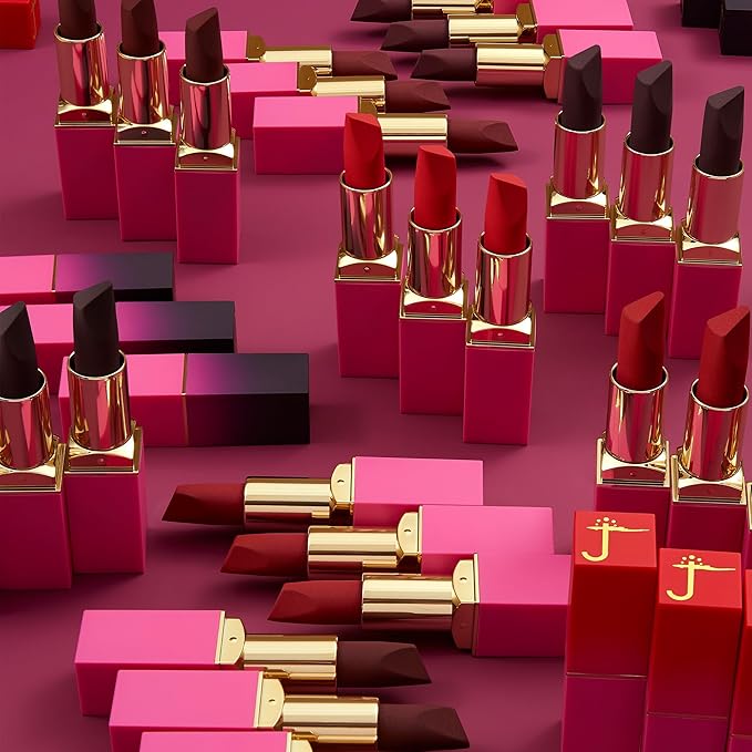 Juvia's Place Reds & Berries Velvety Matte Lipsticks Hydrating,