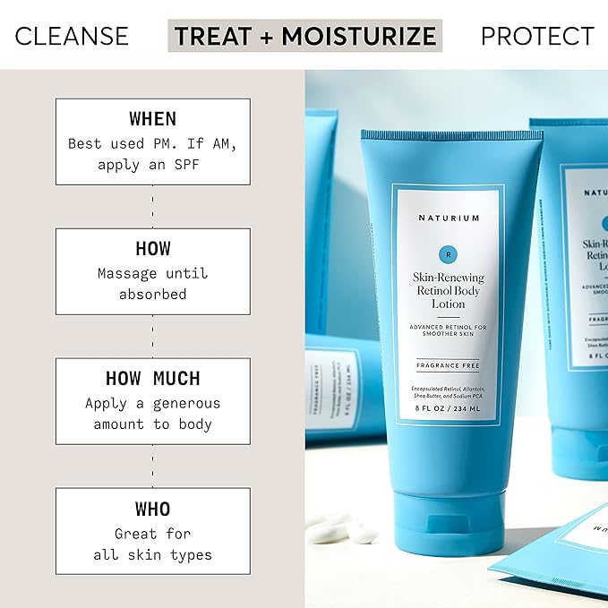 Naturium Skin-Renewing Retinol Body Lotion, Advanced