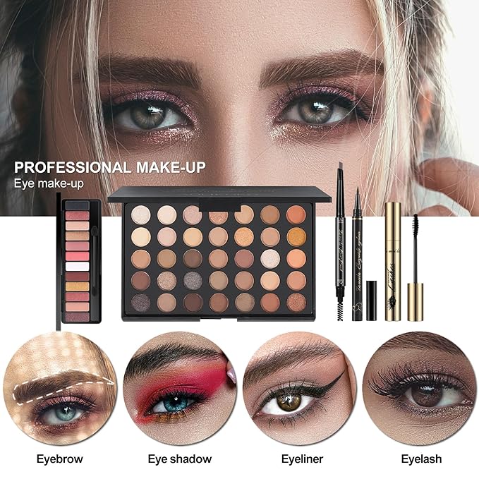 M All In One Full Makeup Kit,Multipurpose Women's