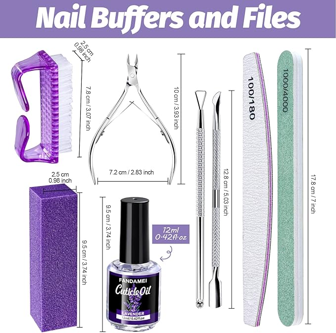 Fandamei nail files and buffers,