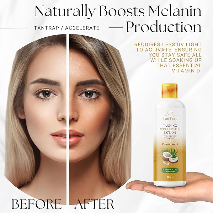 Peptide Tanning Accelerator Lotion (200 Ml)