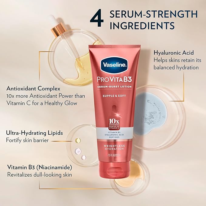Vaseline Pro VitaB3 Serum Burst Lotion