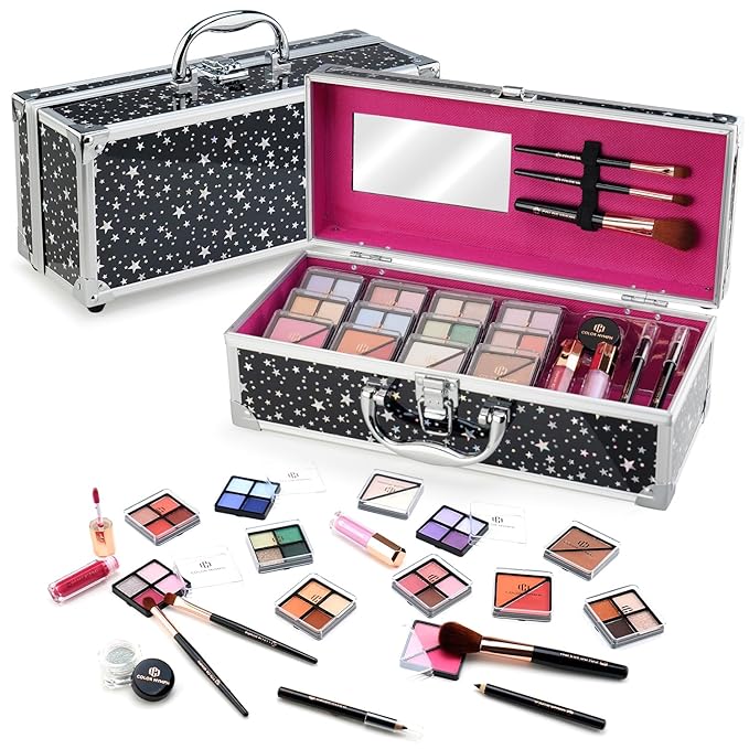 Color Nymph Beginners Makeup Kit With Train Case