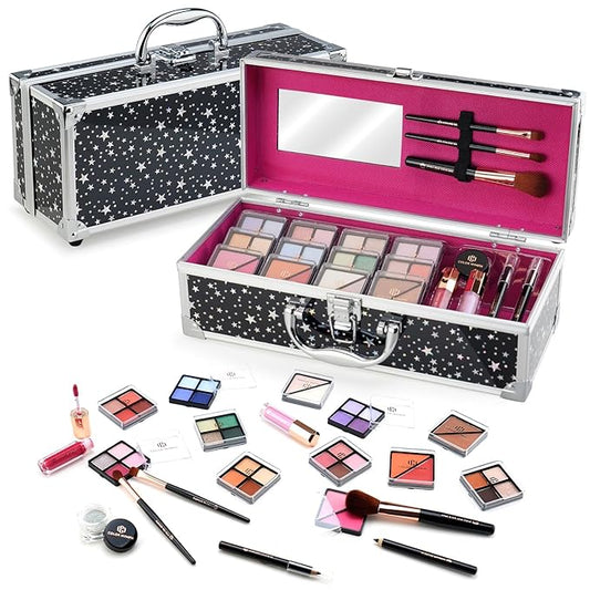 Color Nymph Beginners Makeup Kit With Train Case