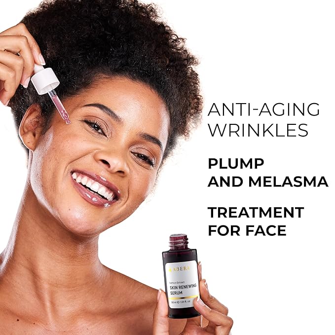 Combo Abera Saffron Serum For Melasma Treatment & Abera Eye Roller Serum With Mint For Dark Circles and Puffiness