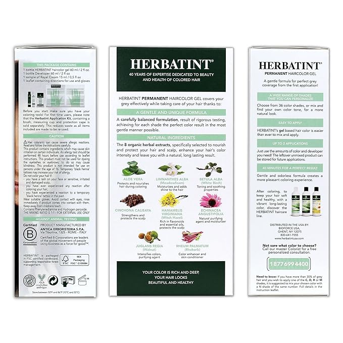 Herbatint Permanent Herbal Hair Color
