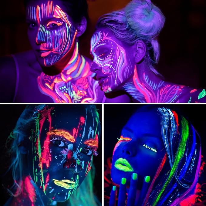6pcs glow in the dark