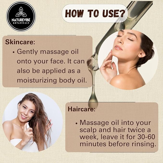 Naturevibe Botanicals Jamaican Black Castor Oil