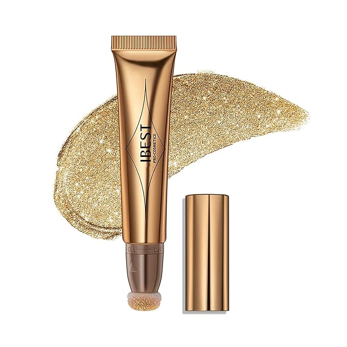 MAEPEOR Liquid Highlighter Stick Golden Cream Liquid Highlighter (6# Golden)