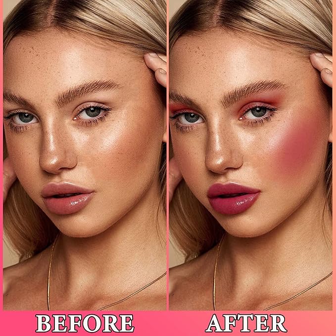 Matte Soft Liquid Blush,Waterproof Long Lasting Moisturizing Velvet Blushes Makeup(#05)