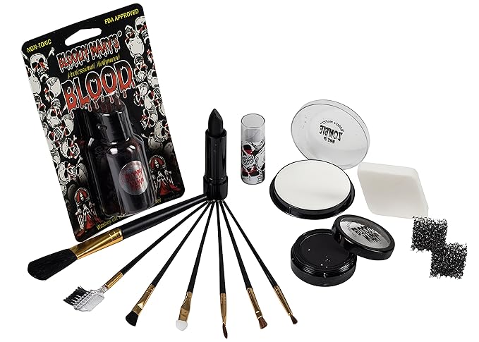 Scary Skeleton Makeup Kit By Bloody Mary -