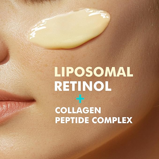 Ebanel Retinol Cream for Face with Collagen, Peptides, Ceramides, Moisturizer with Hyaluronic Acid, Vitamin C & B5, Firming Anti Aging Face Cream for Wrinkles, Fine Lines, Dark Spots, Day and Night