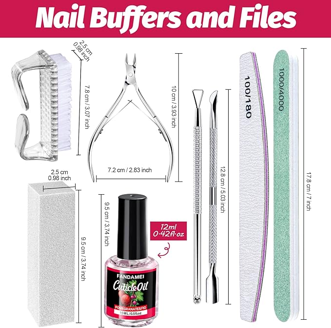 Fandamei nail files and buffers