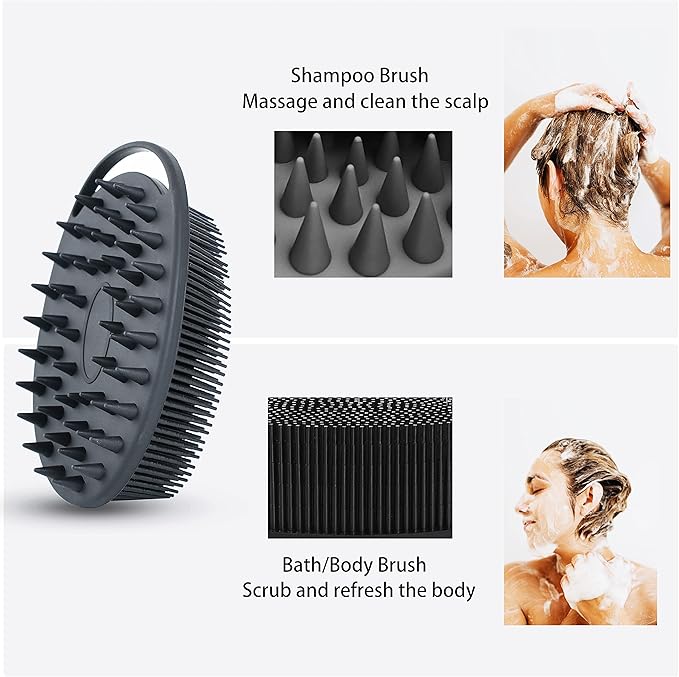 2 pc silicone exfoliating body