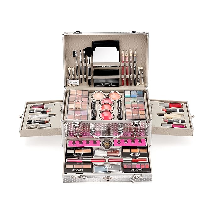 All-in-One Makeup Gift Set Carry All Makeup Kit