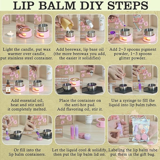 Lip Balm Making Kit - DIY