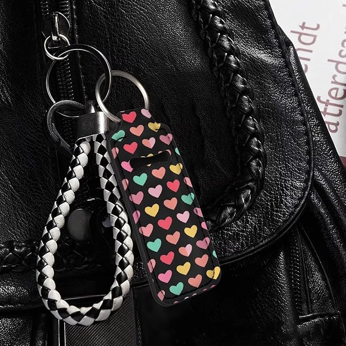 Women Girls Colorful Love Heart Style