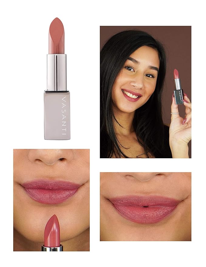 VASANTI My Time Lipstick (Face Time) - Long-Lasting Lipstick