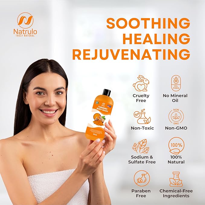 Turmeric Body Wash – Skin Brightening